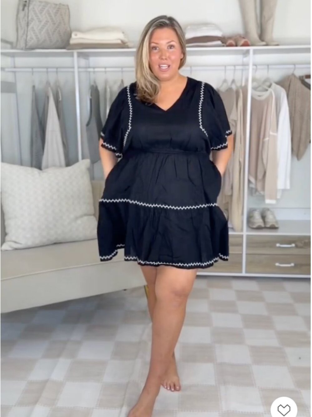 Old Navy Cinch Waist Mini Dress